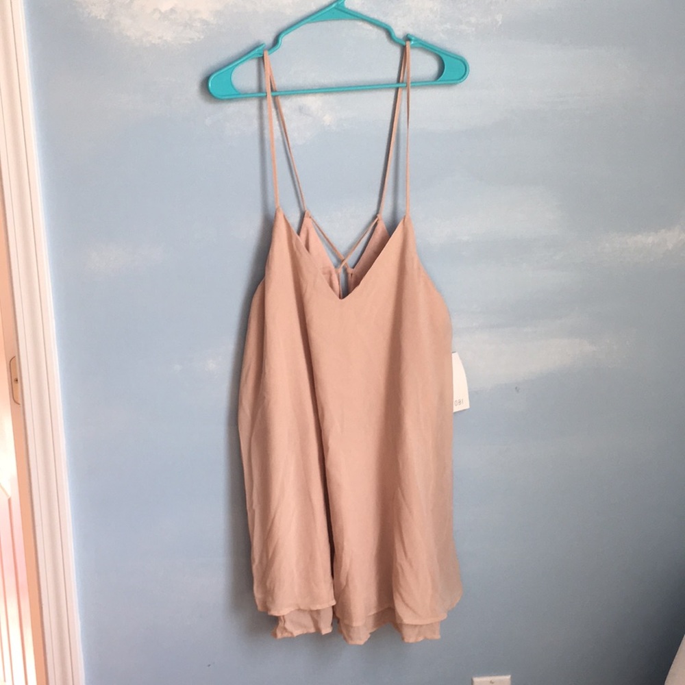 Lace Up Shift Dress